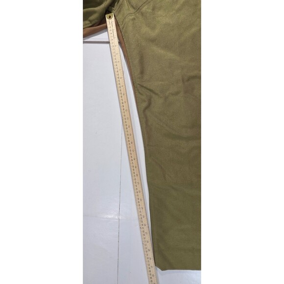 GAMEHIDE Hunting Pants Heavy Duty Men's Size 48 Brown Olive Green Ankle Zip - Picture 10 of 13